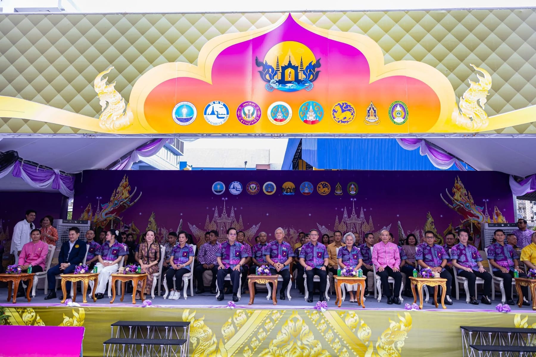 ภาพรวมเวทีพิธีการ